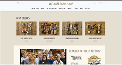 Desktop Screenshot of keelhamfarmshop.co.uk